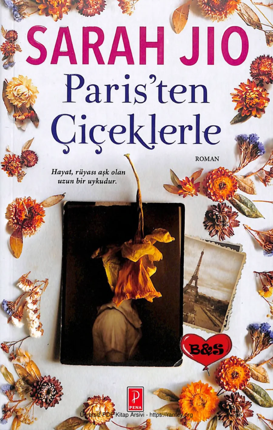 Paris ten Çiçeklerle kapak görseli
