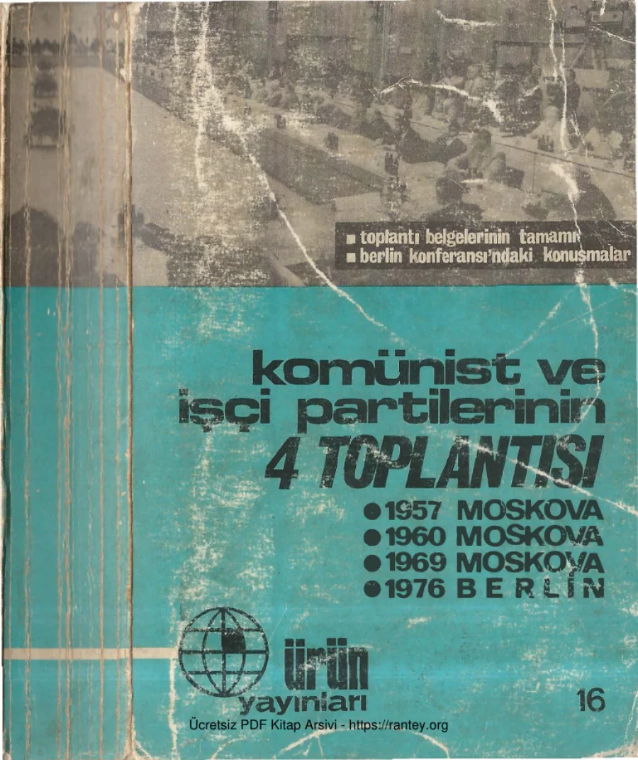 Partilerinin 4 Toplantısı kapak görseli
