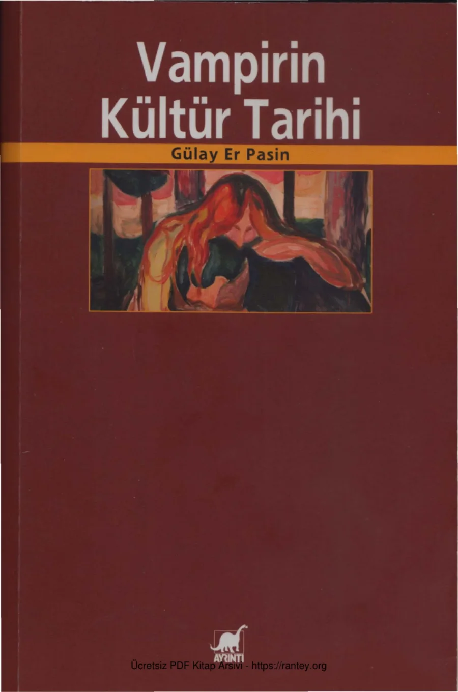 Pasin Vampirin Kültür Tarihi kapak görseli