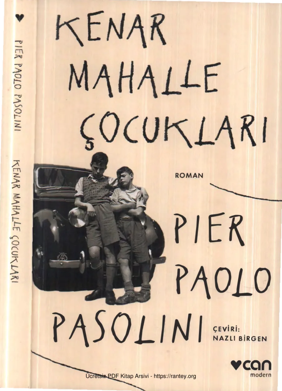 Pasolini Kenar Mahalle Çocukları kapak görseli