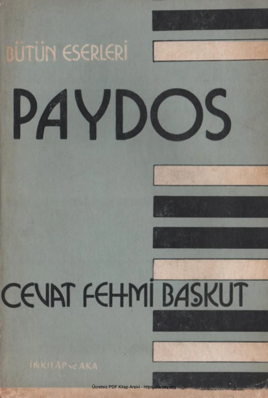 Paydos kapak görseli