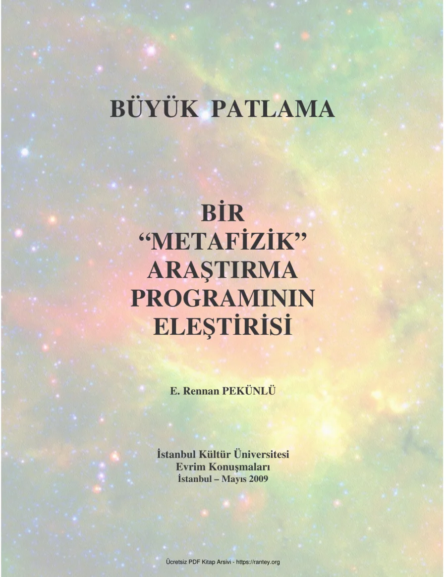 Pekünlü Büyük Patlama kapak görseli