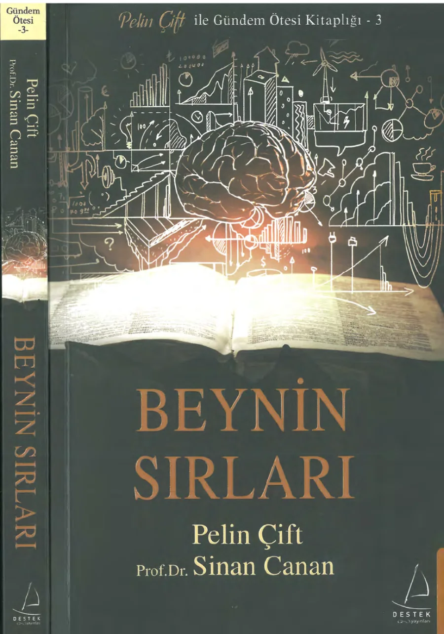Pelin Çift Beynin Sırları kitap kapağı