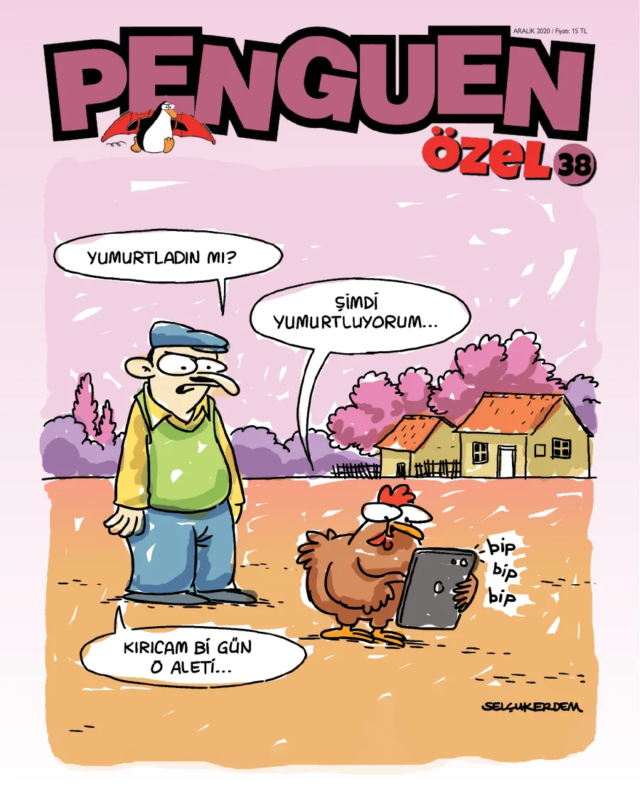 Penguen Özel 38 Aralık 2020 kapak görseli