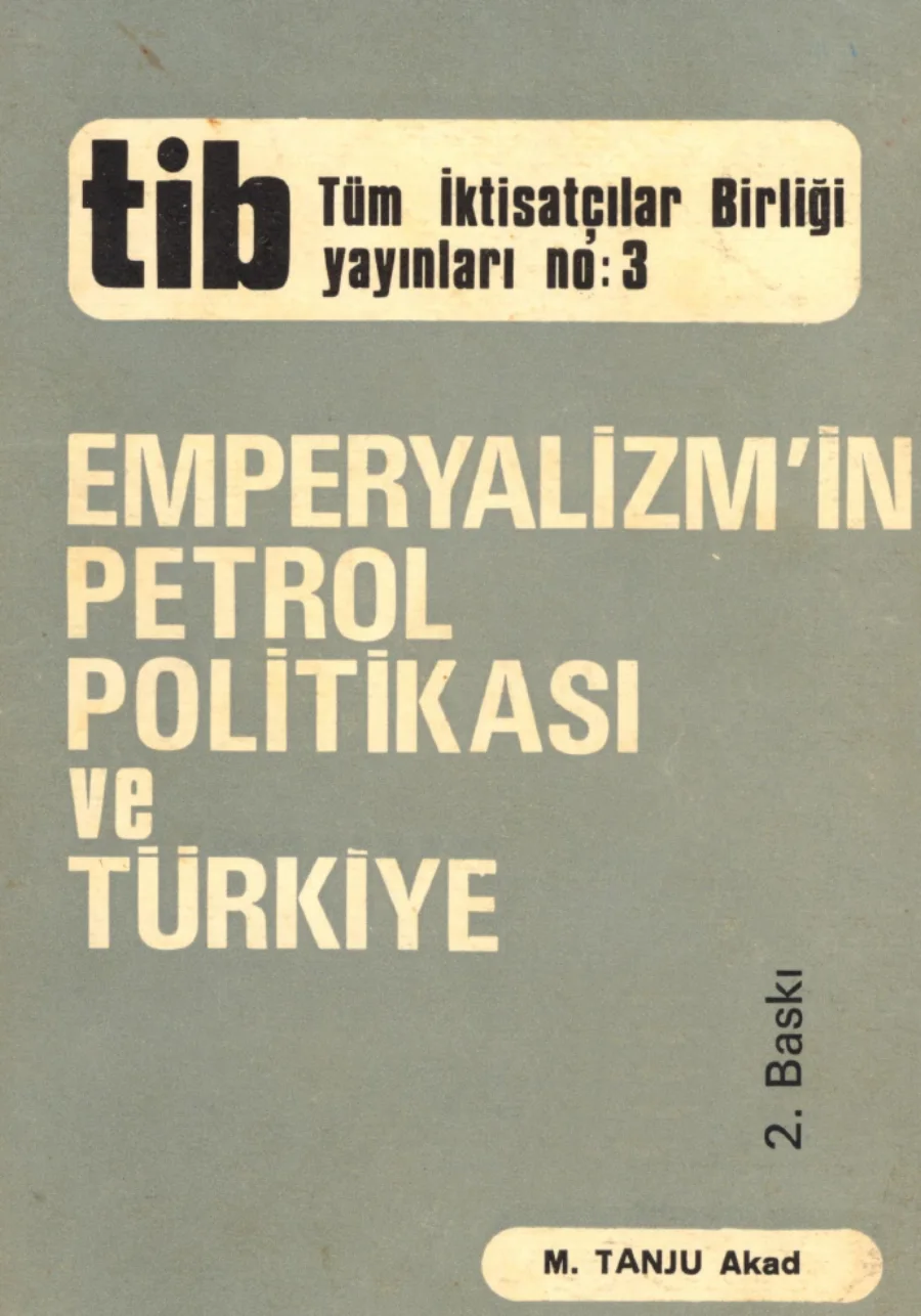 Petrol Politikası ve Türkiye kitap kapağı