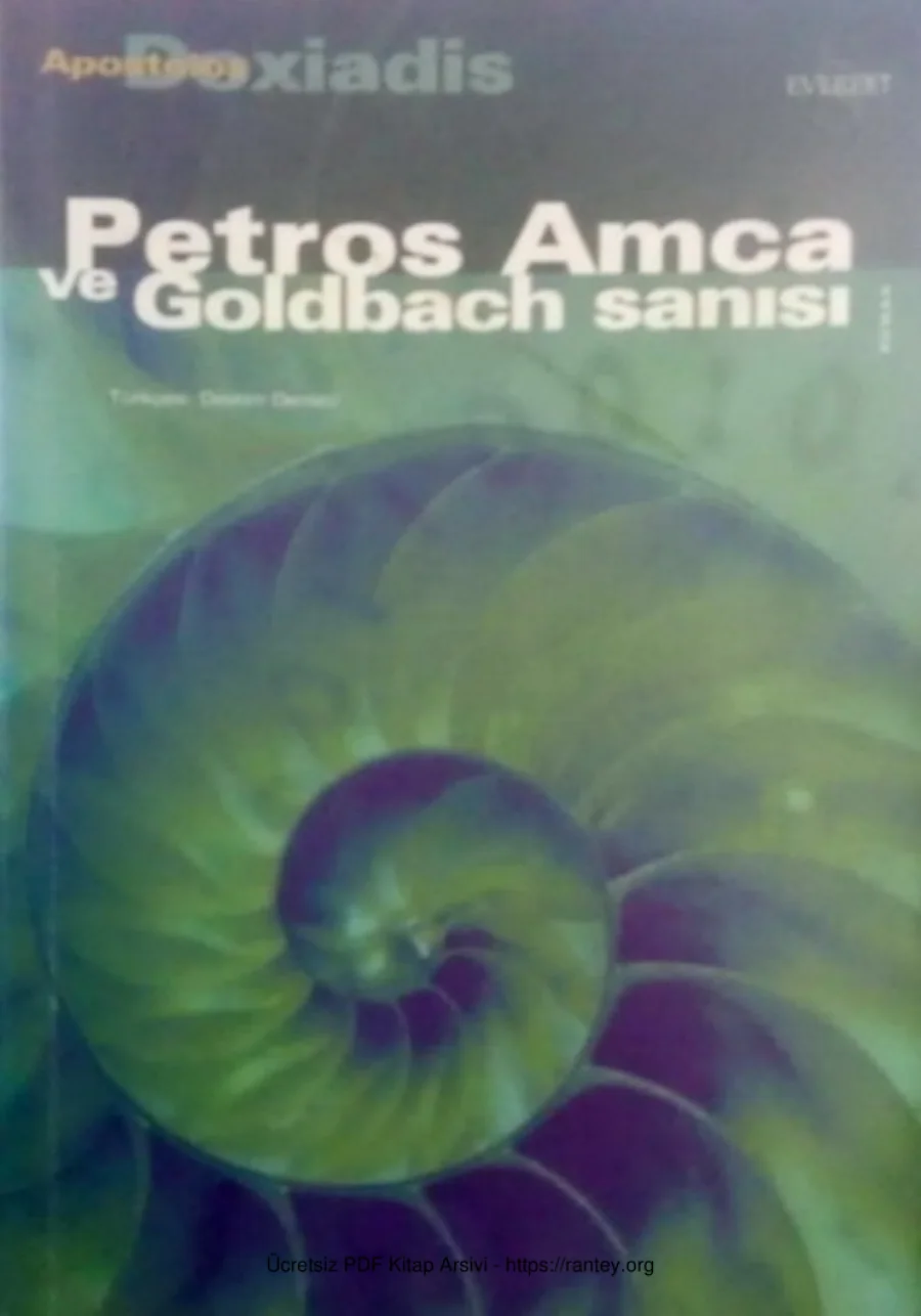 Petros Amca ve Goldbach Sanısı kapak görseli