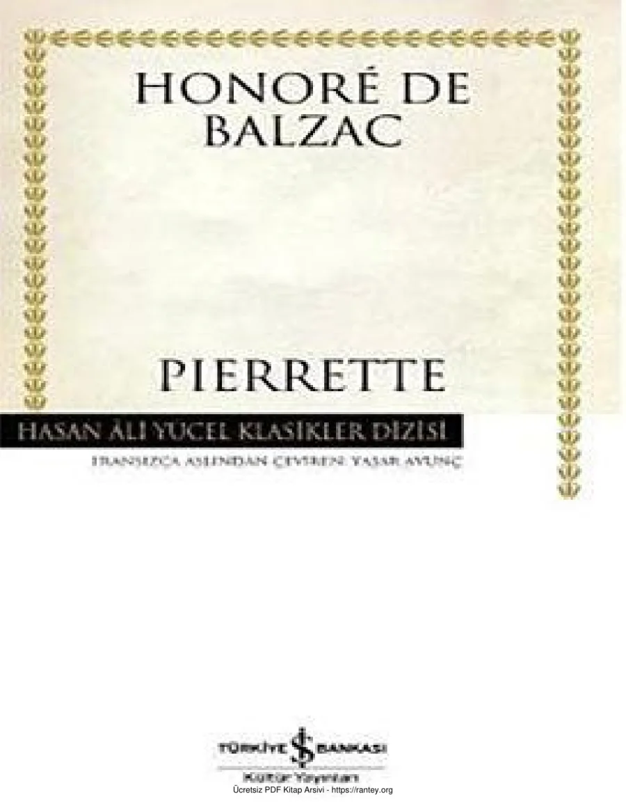 Pierrette kapak görseli