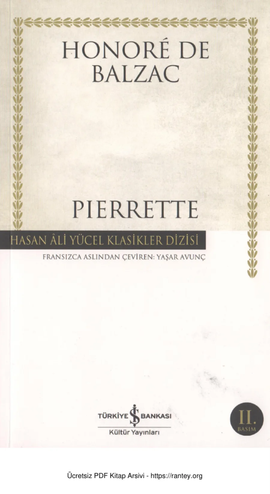 Pierrette kapak görseli