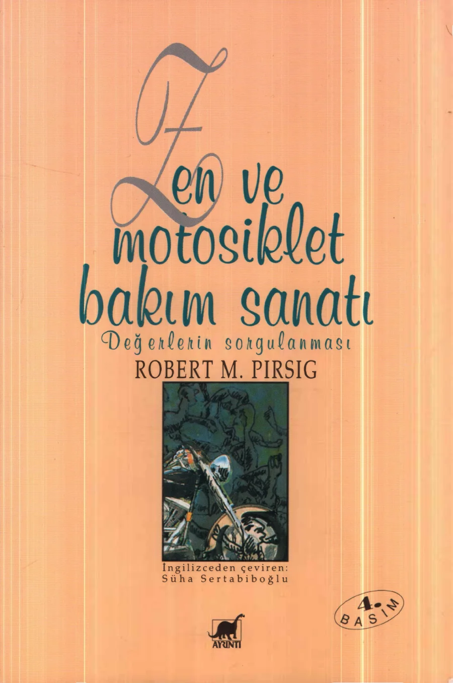 Pirsig Zen ve Motosiklet Bakım Sanatı kapak görseli