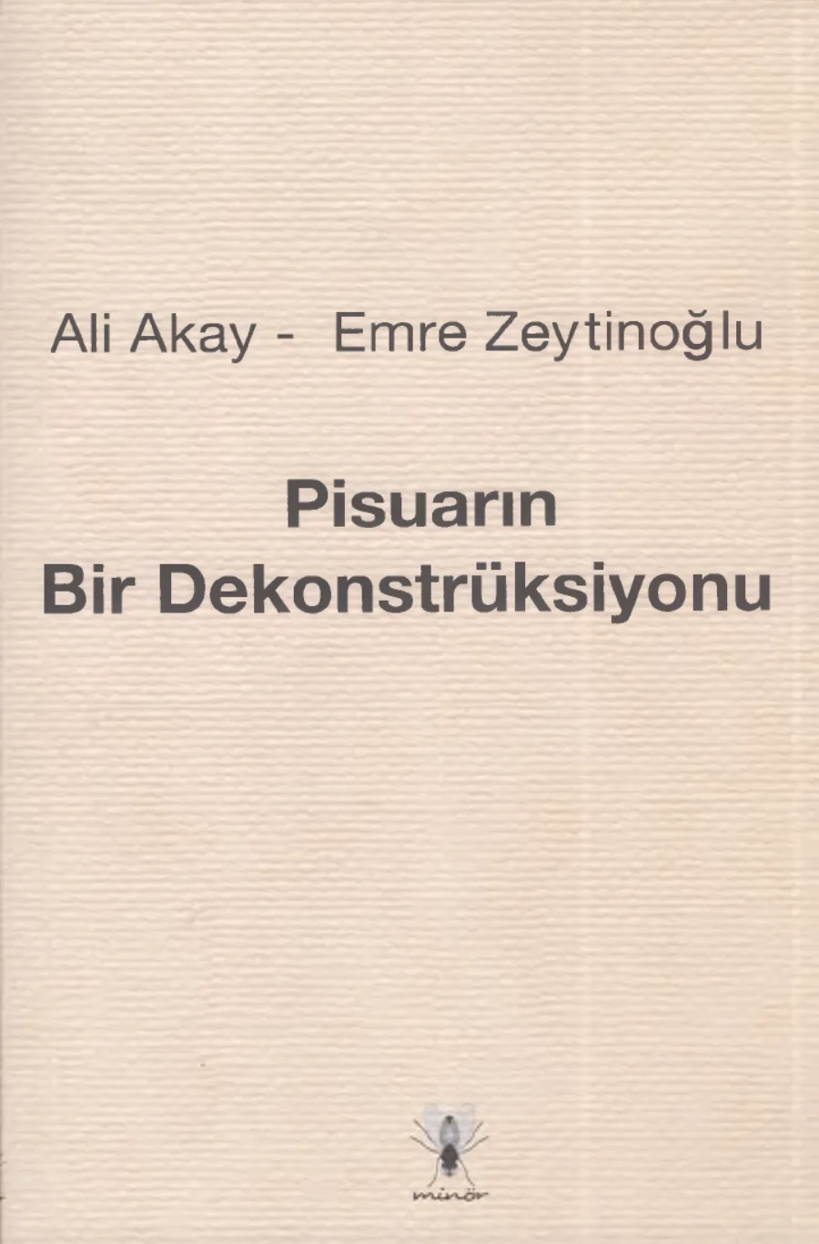Pisuarın Bir Dekonstrüksiyonu PDF kapak görseli