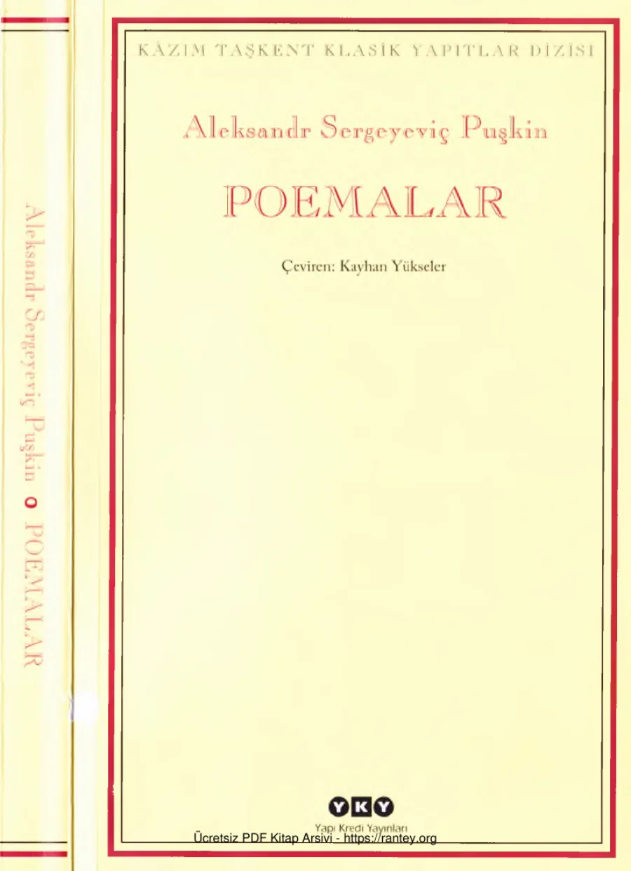 Poemalar kapak görseli