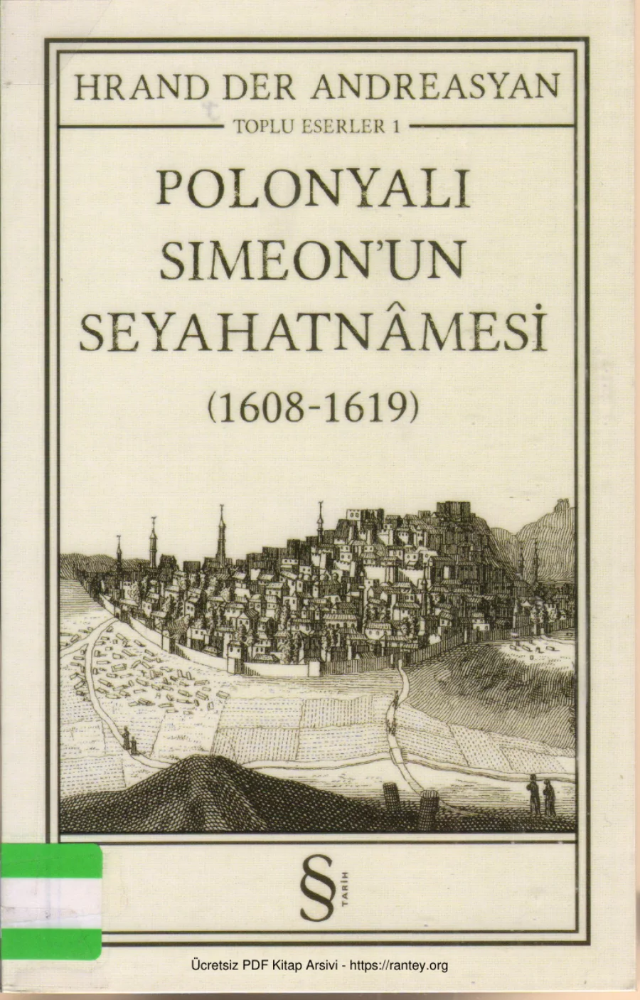 Polonyalı Simeonun Seyahatnamesi kapak görseli