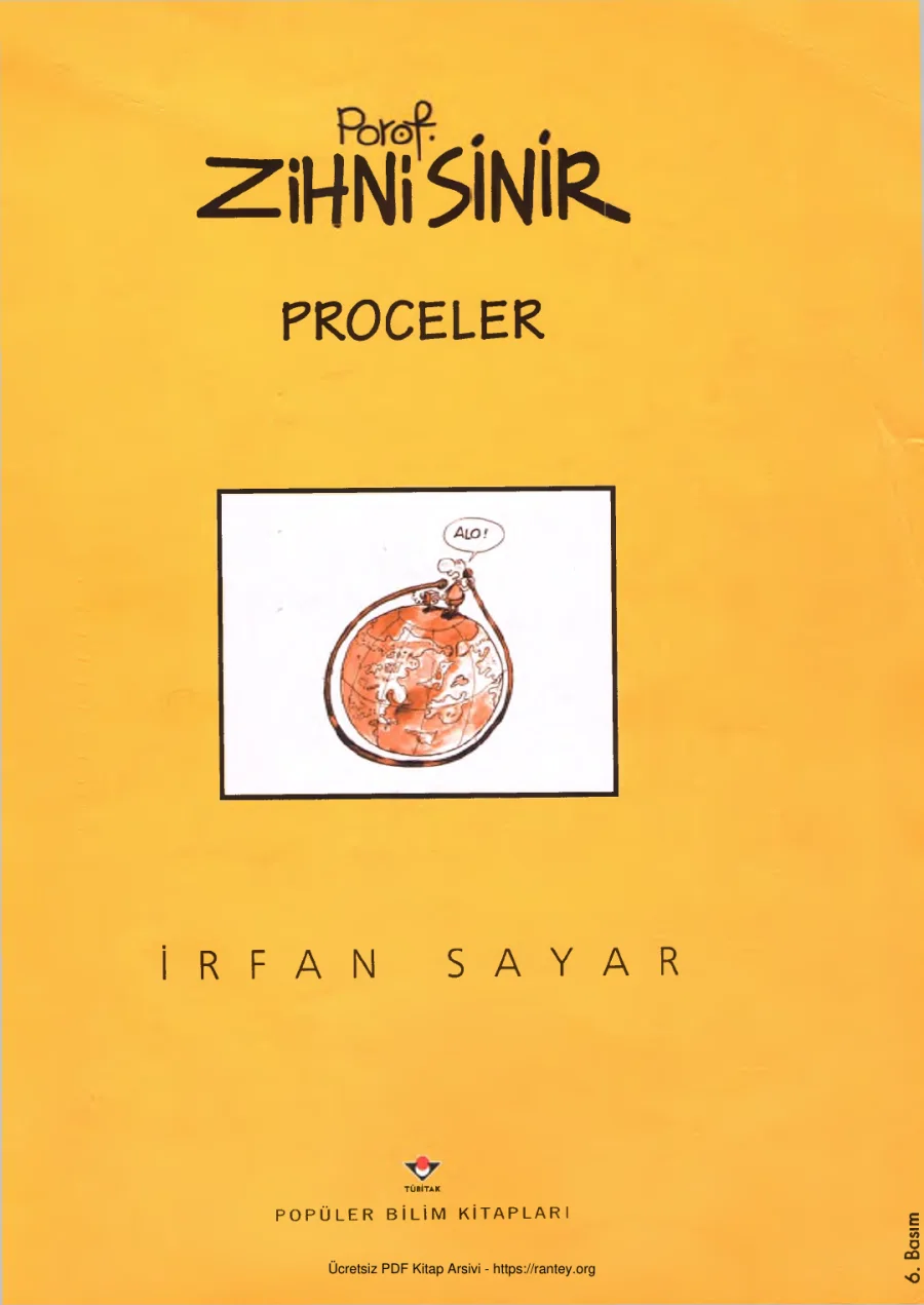 Porof Zihni Sinir Proceler Tübitak Yayınları kapak görseli