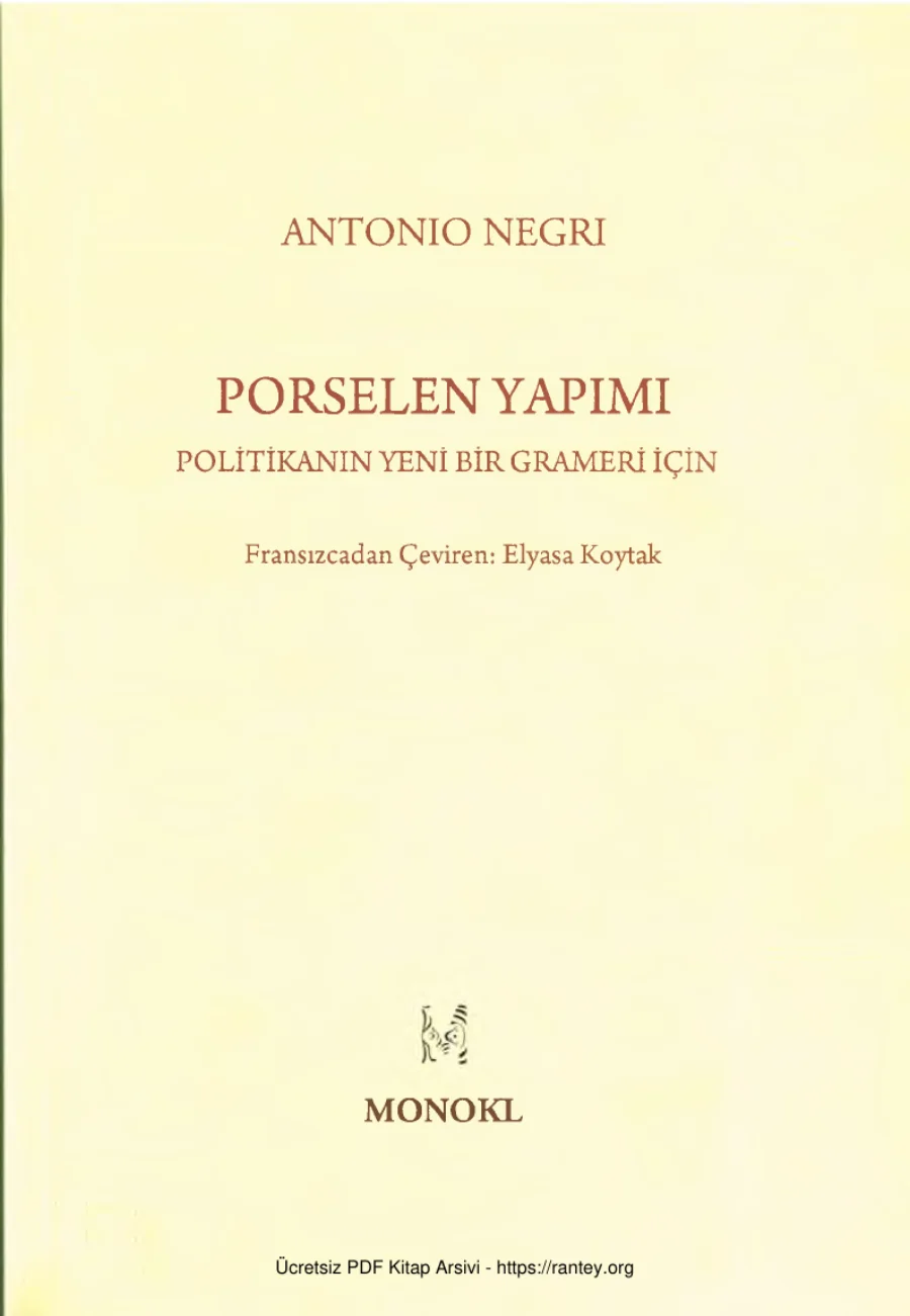 Porselen Yapımı kapak görseli