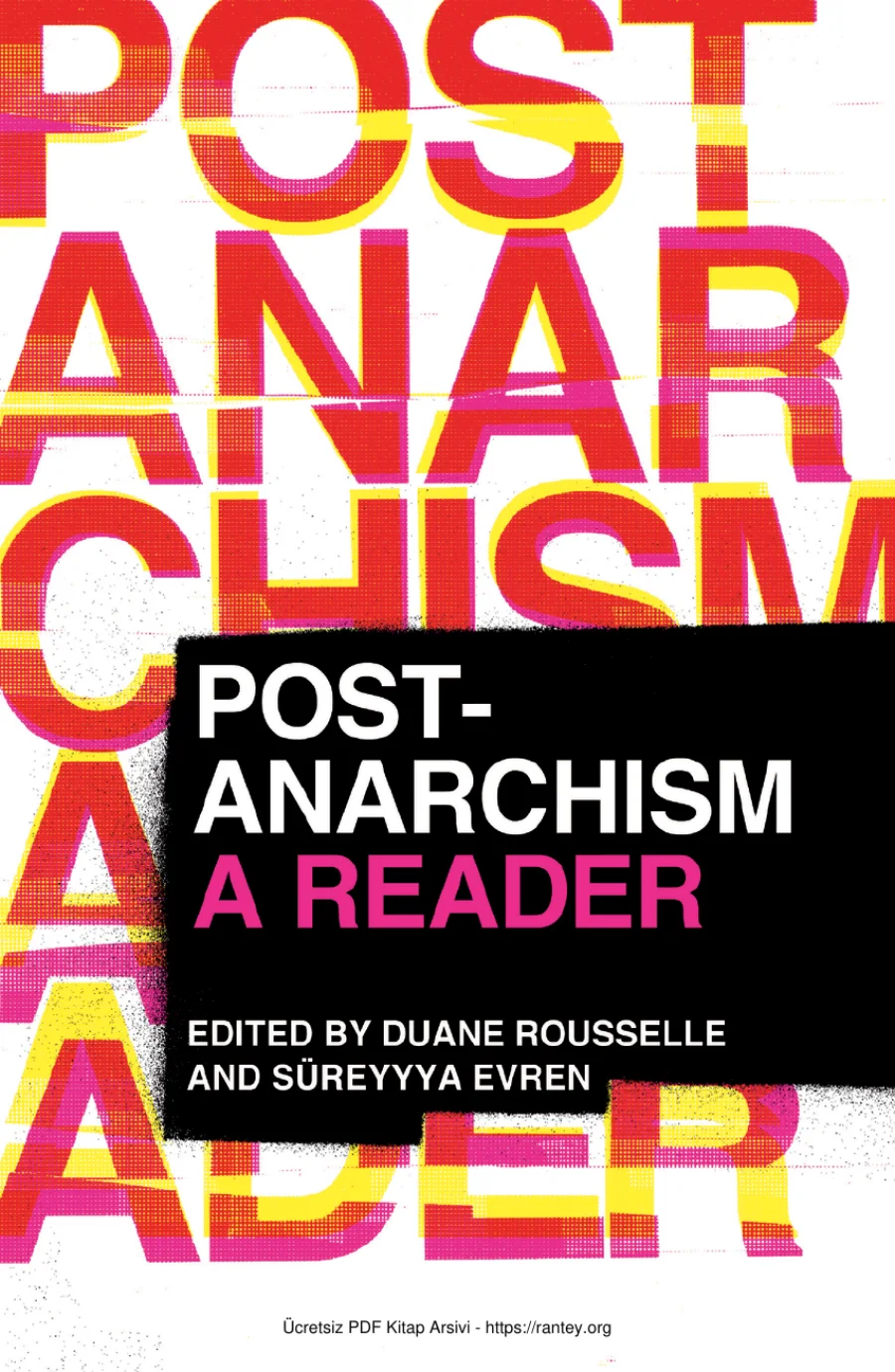 Postanarchism A Reader kapak görseli