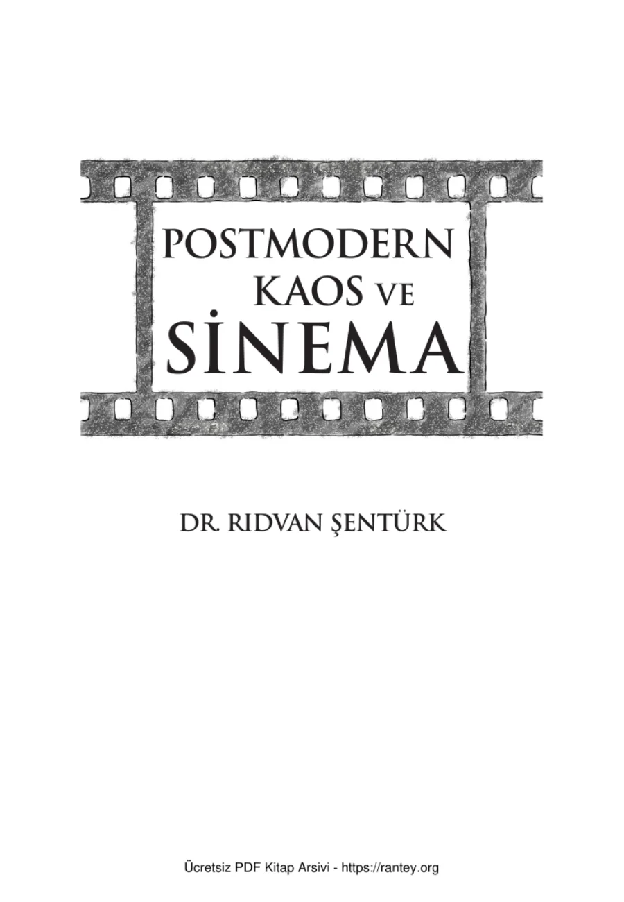 Postmodern Kaos ve Sinema kapak görseli
