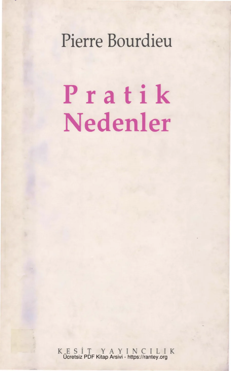 Pratik Nedenler kapak görseli