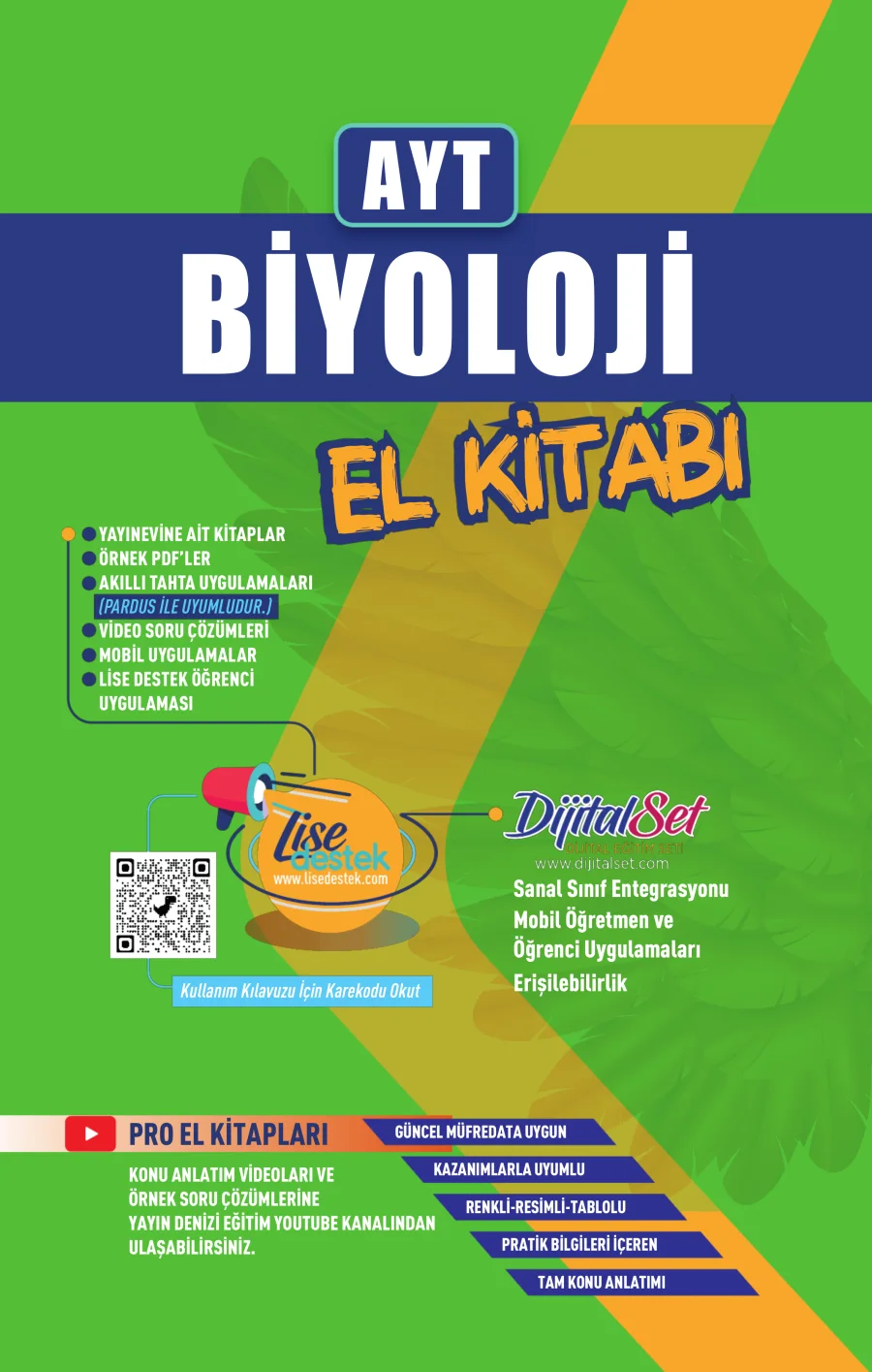 PRO AYT Biyoloji El Kitabı PDF kapak görseli