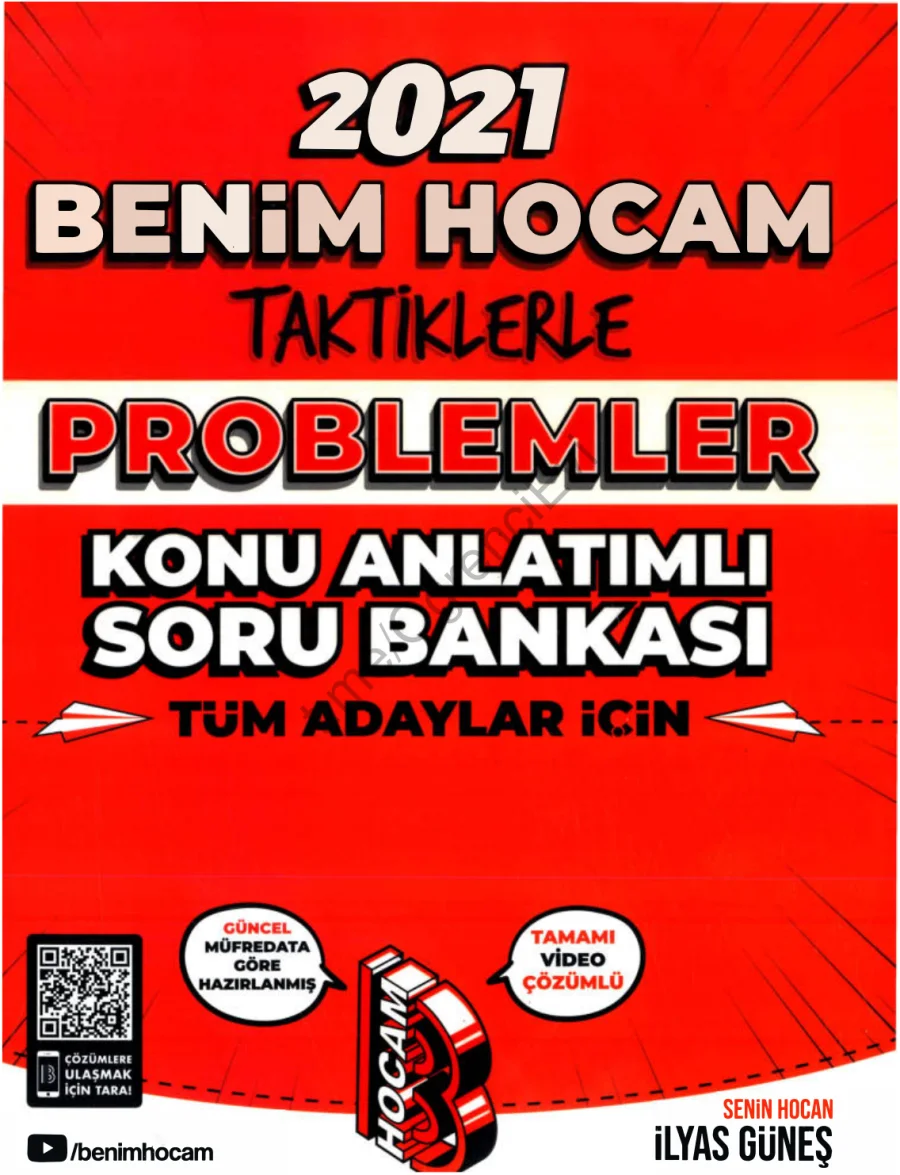 Problemler Soru Bankası 2021 PDF kapak görseli