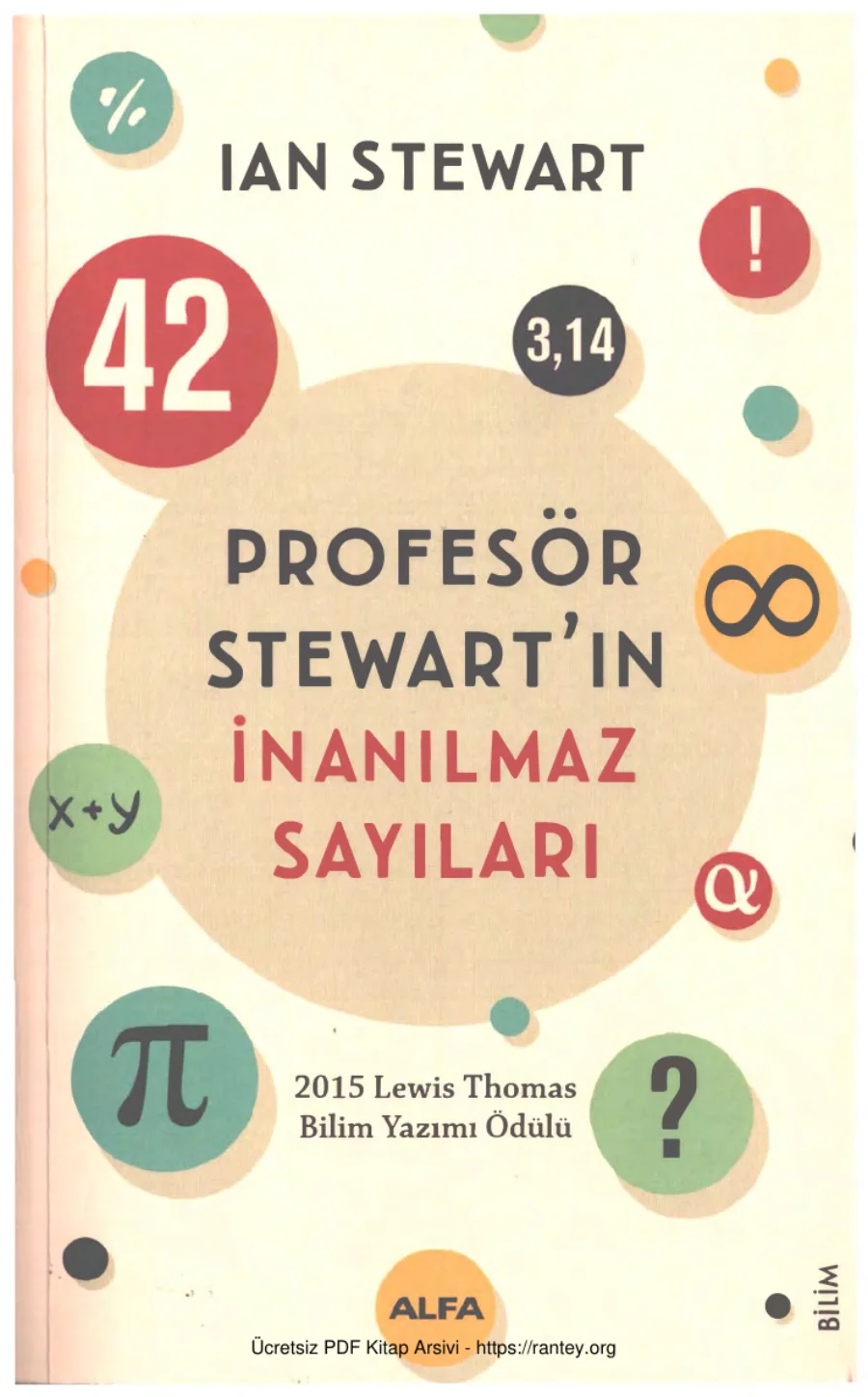 Profesor Stewartin İnanilmaz Sayıları kapak görseli