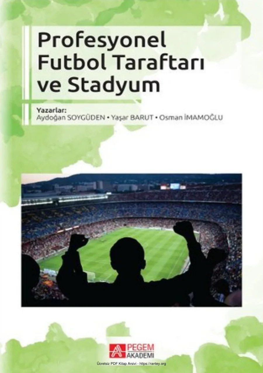 Profesyonel Futbol Taraftarları ve Stadyum kitap kapağı