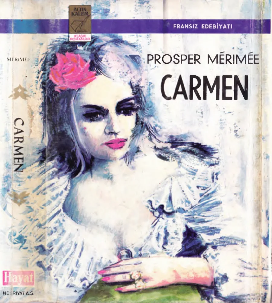 Prosper Merimee Carmen kapak görseli