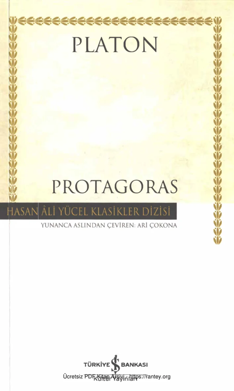 Protagoras kapak görseli