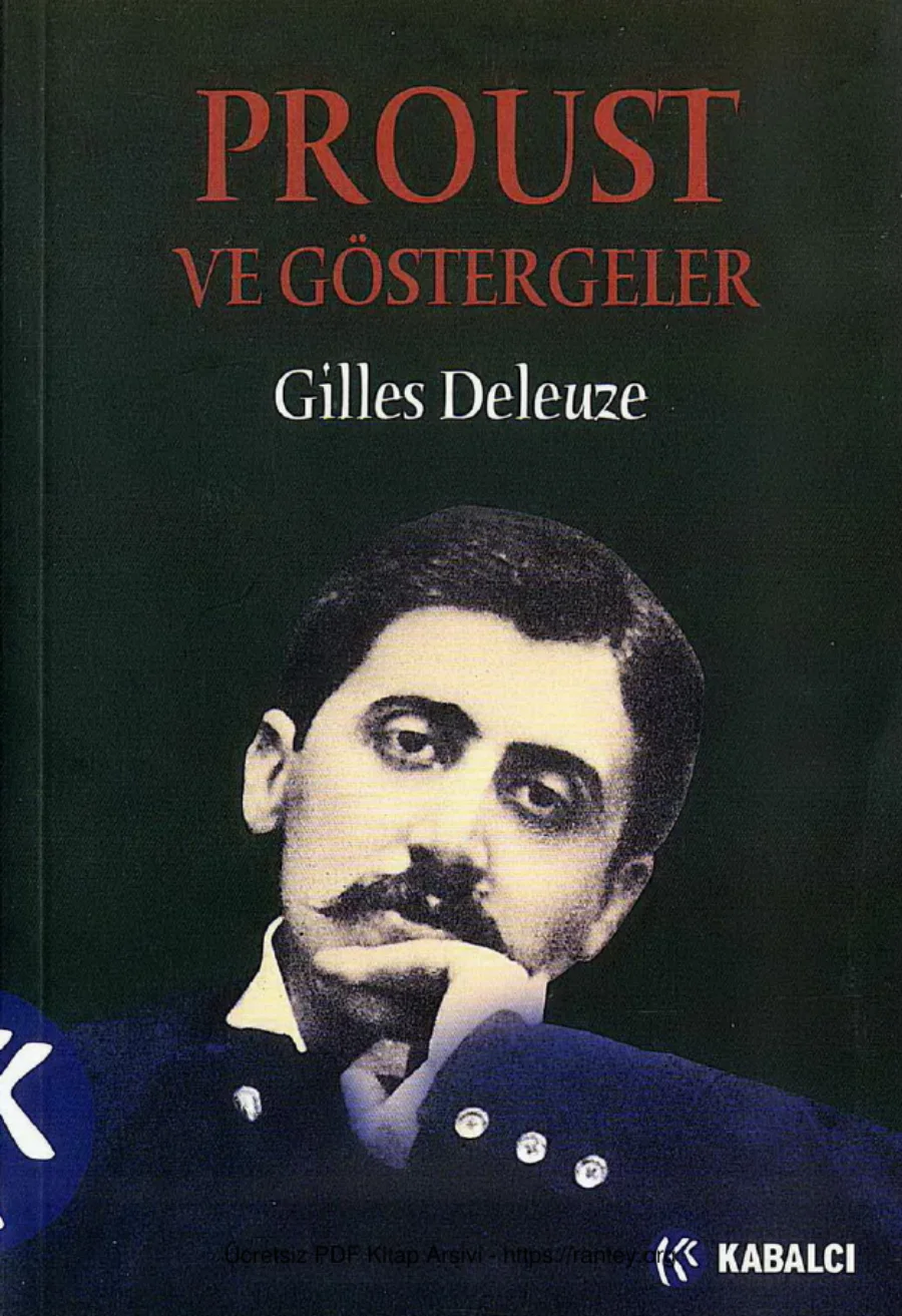 Proust ve Göstergeler kapak görseli