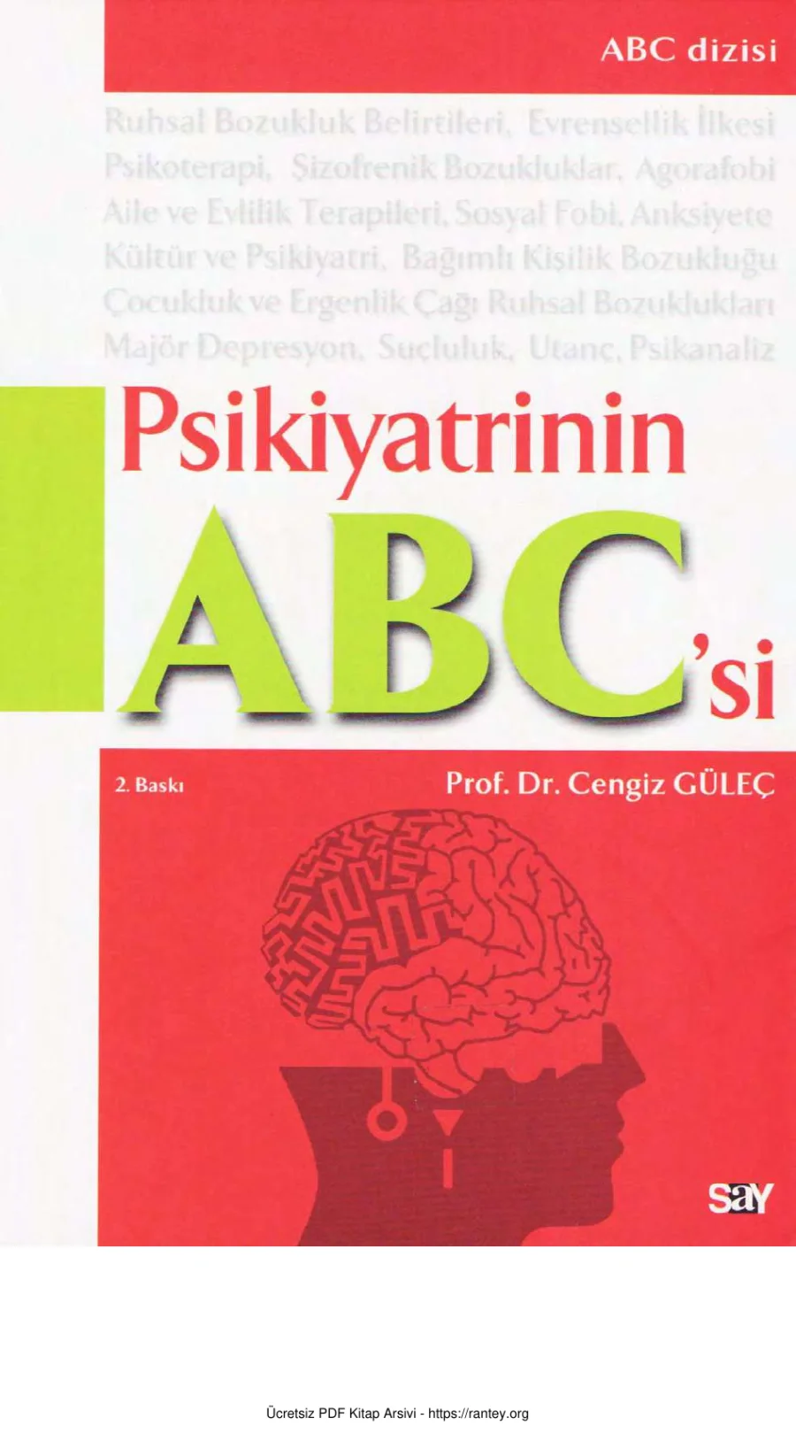 Psikiyatrinin ABCsi kapak görseli