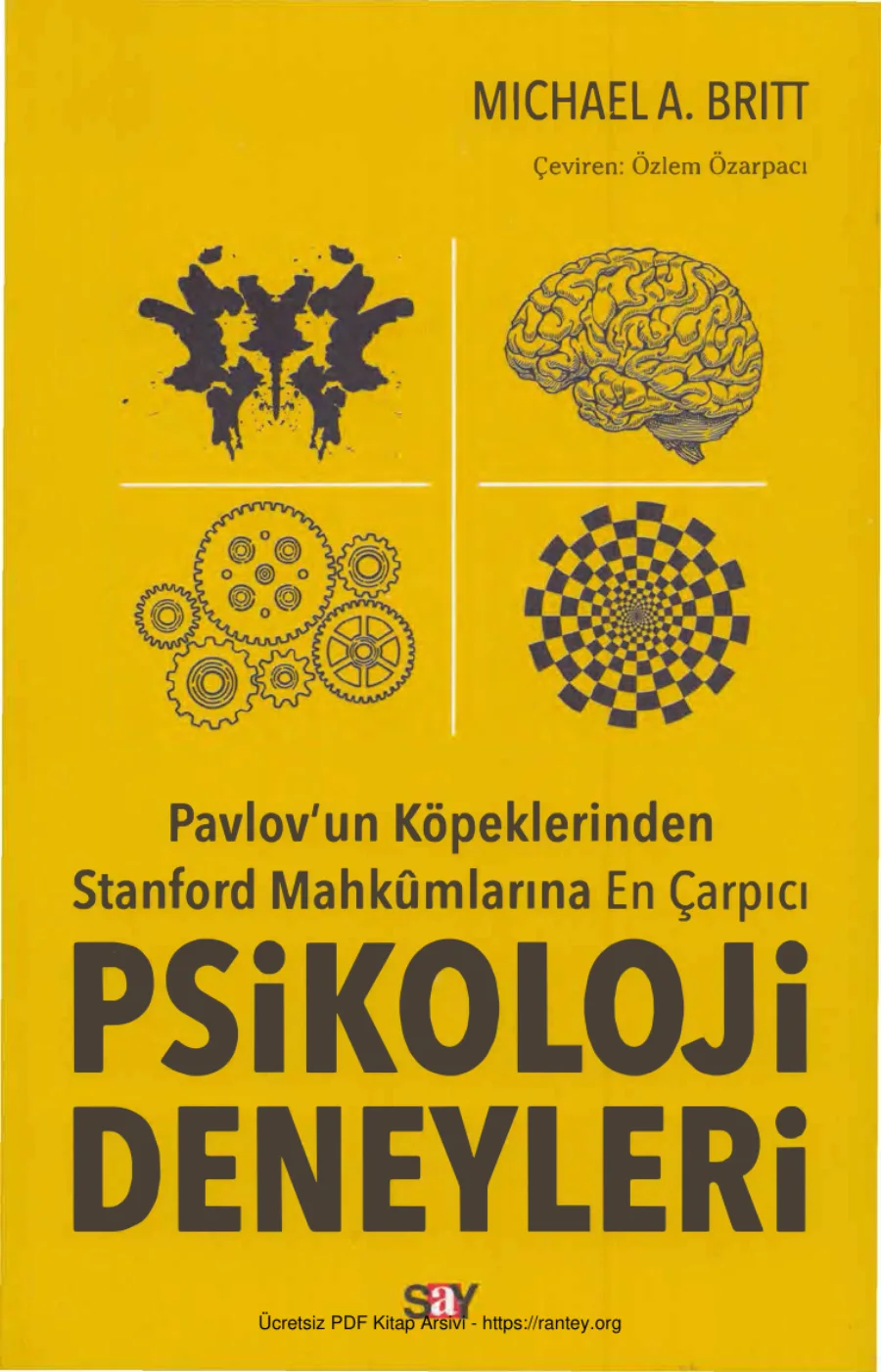 Psikoloji Deneyleri Say Yayınları kapak görseli
