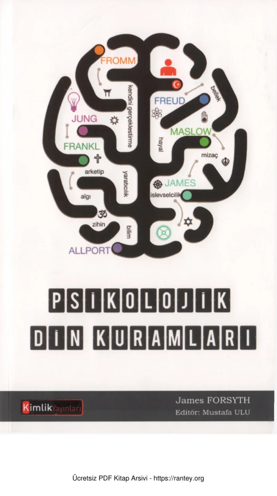 Psikolojik Din Kuramları Kimlik Yayınları kapak görseli