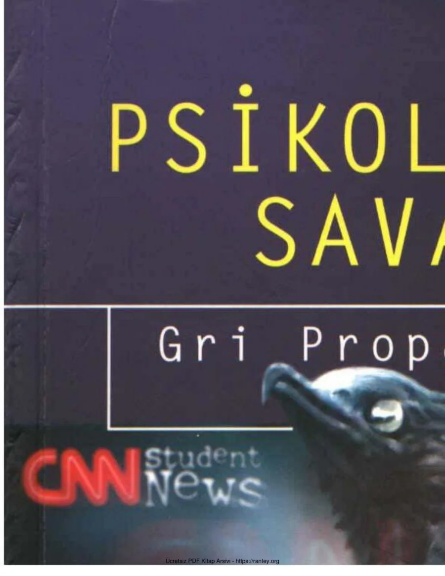 Psikolojik Savaş kapak görseli