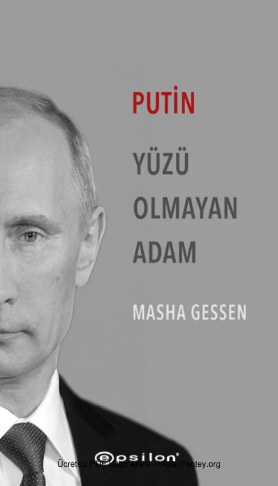 Putin Yüzü Olmayan Adam kapak görseli