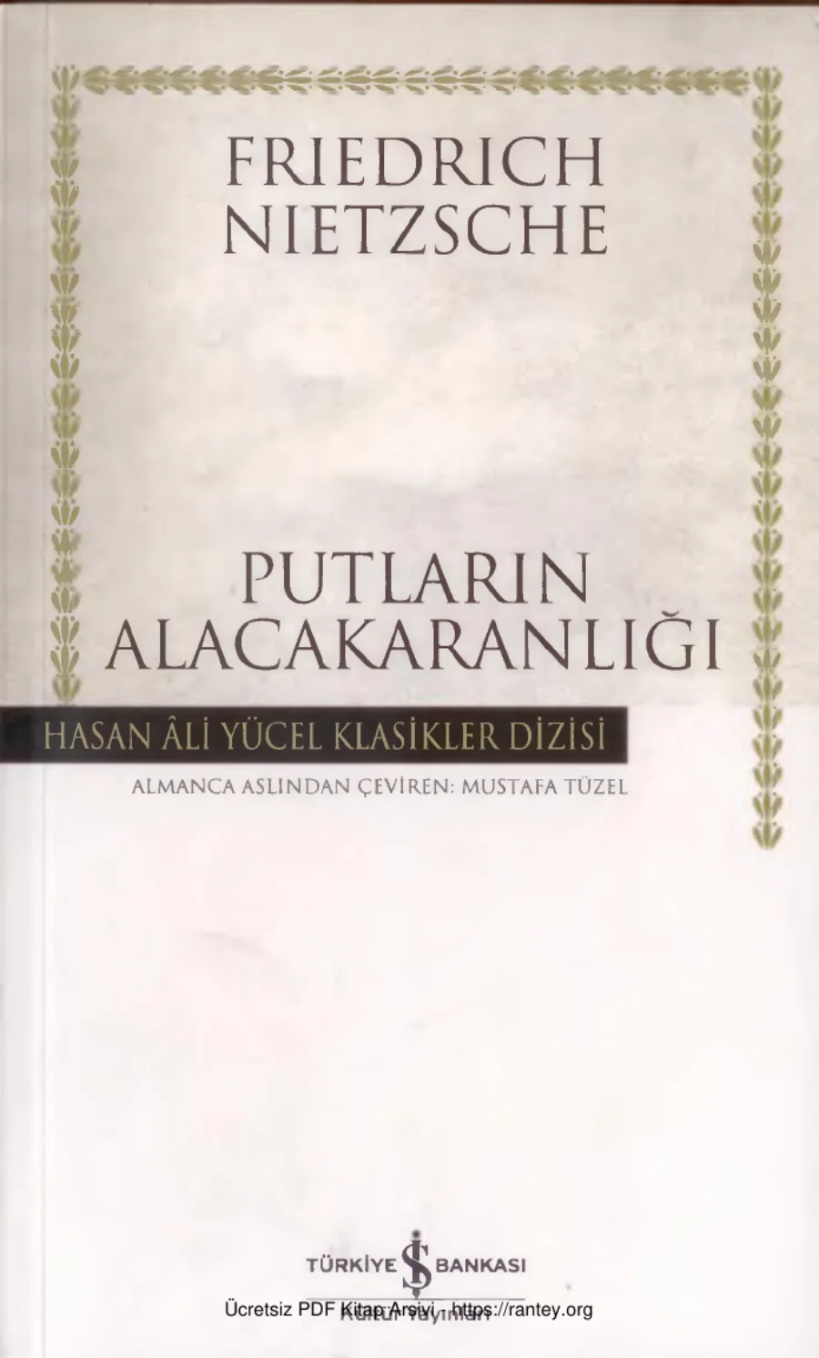 Putların Alacakaranlığı İş Bankası Yayınları kapak görseli
