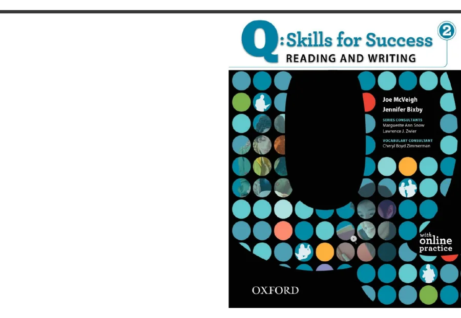 Q: Skills for Success 2 - Reading and Writing PDF kapak görseli