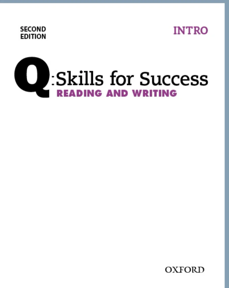 Q: Skills for Success - Reading and Writing Intro PDF kapak görseli