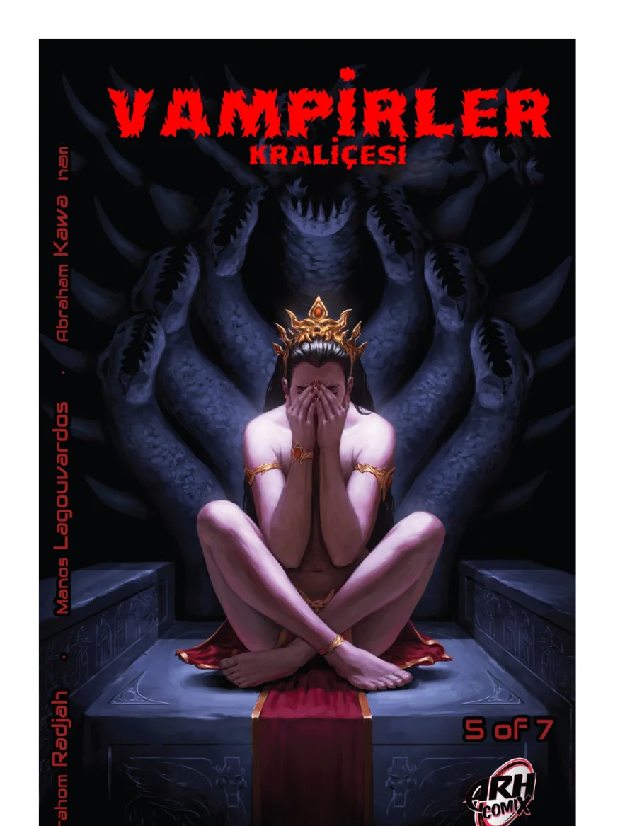 Queen of Vampires 5 kapak görseli
