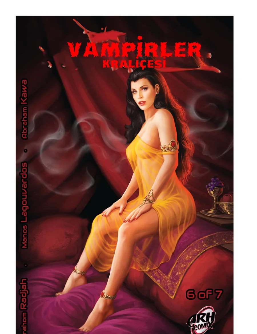 Queen of Vampires 6 kapak görseli