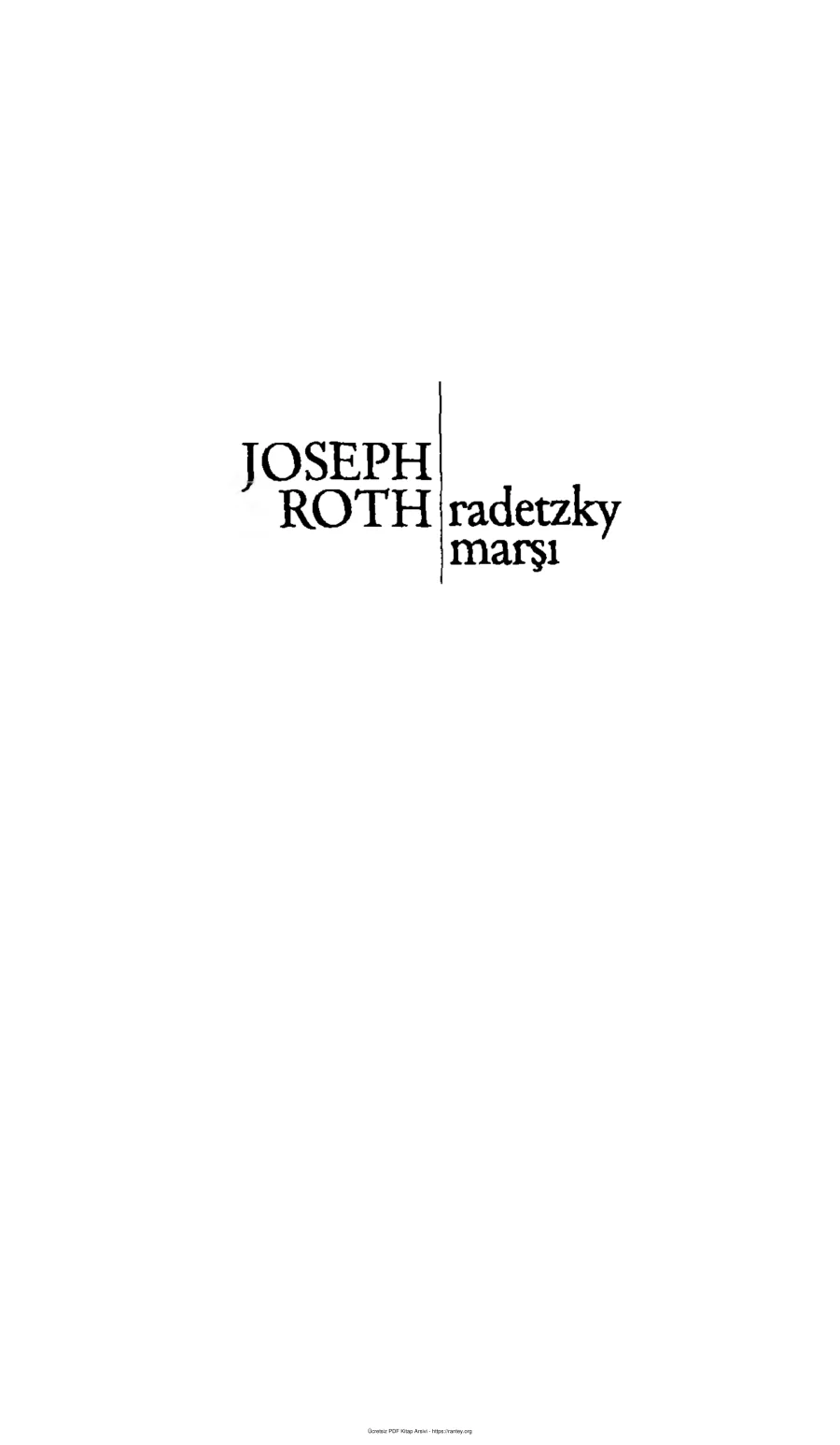 Radetzky Marşı Aylak kapak görseli