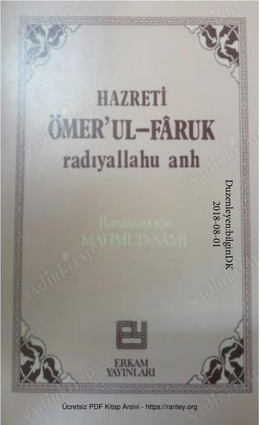 Ramazanoglu Hazreti Omerul Faruk kapak görseli