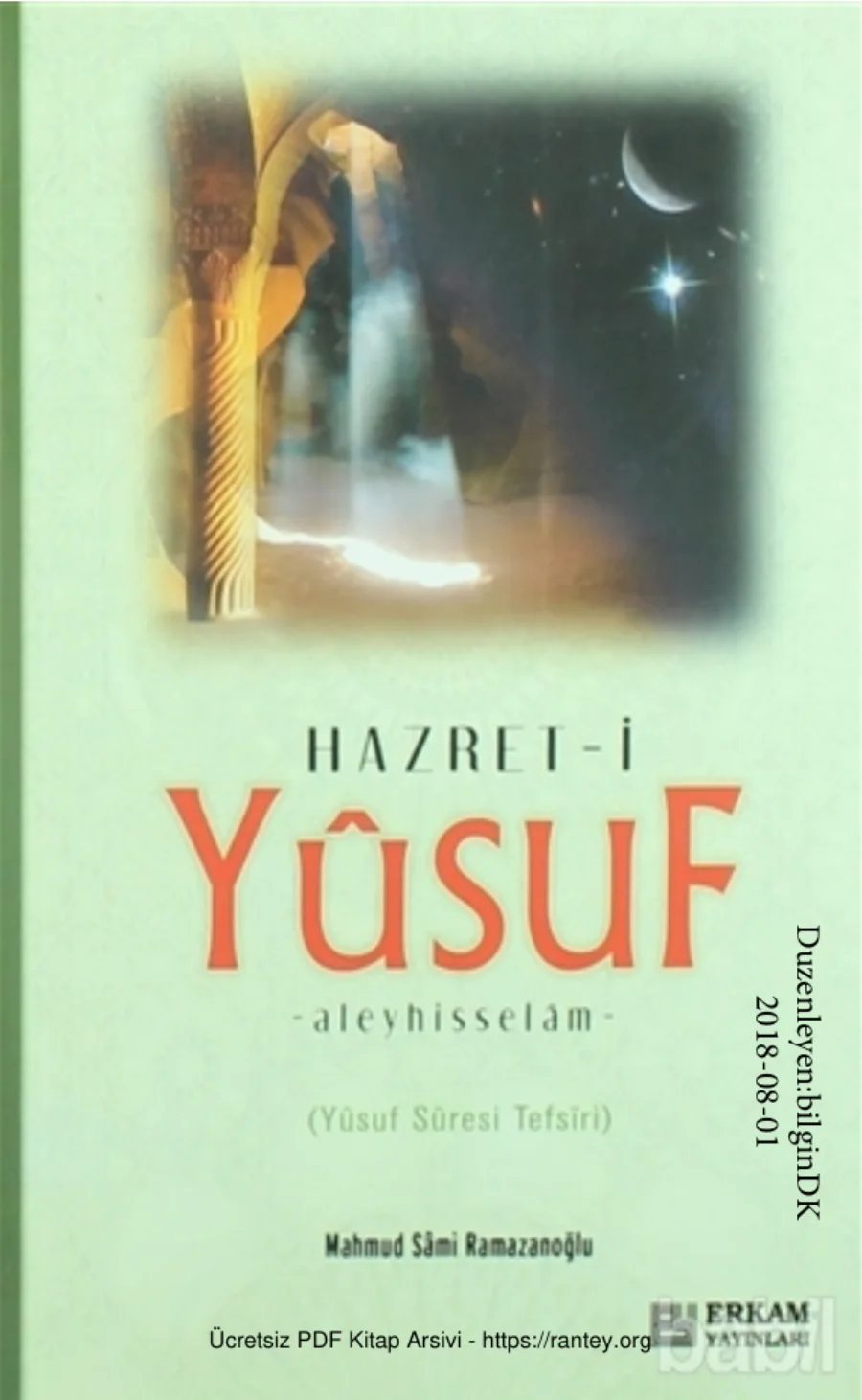 Ramazanoglu Hazreti Yusuf kapak görseli