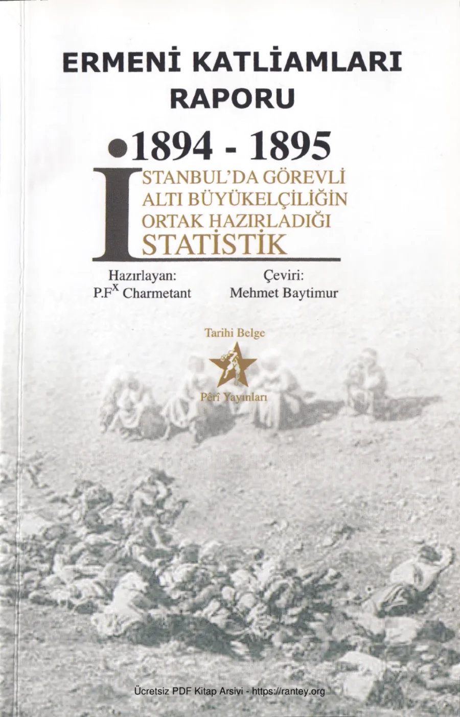 Raporu 1894 1895 Peri Yayınları kapak görseli