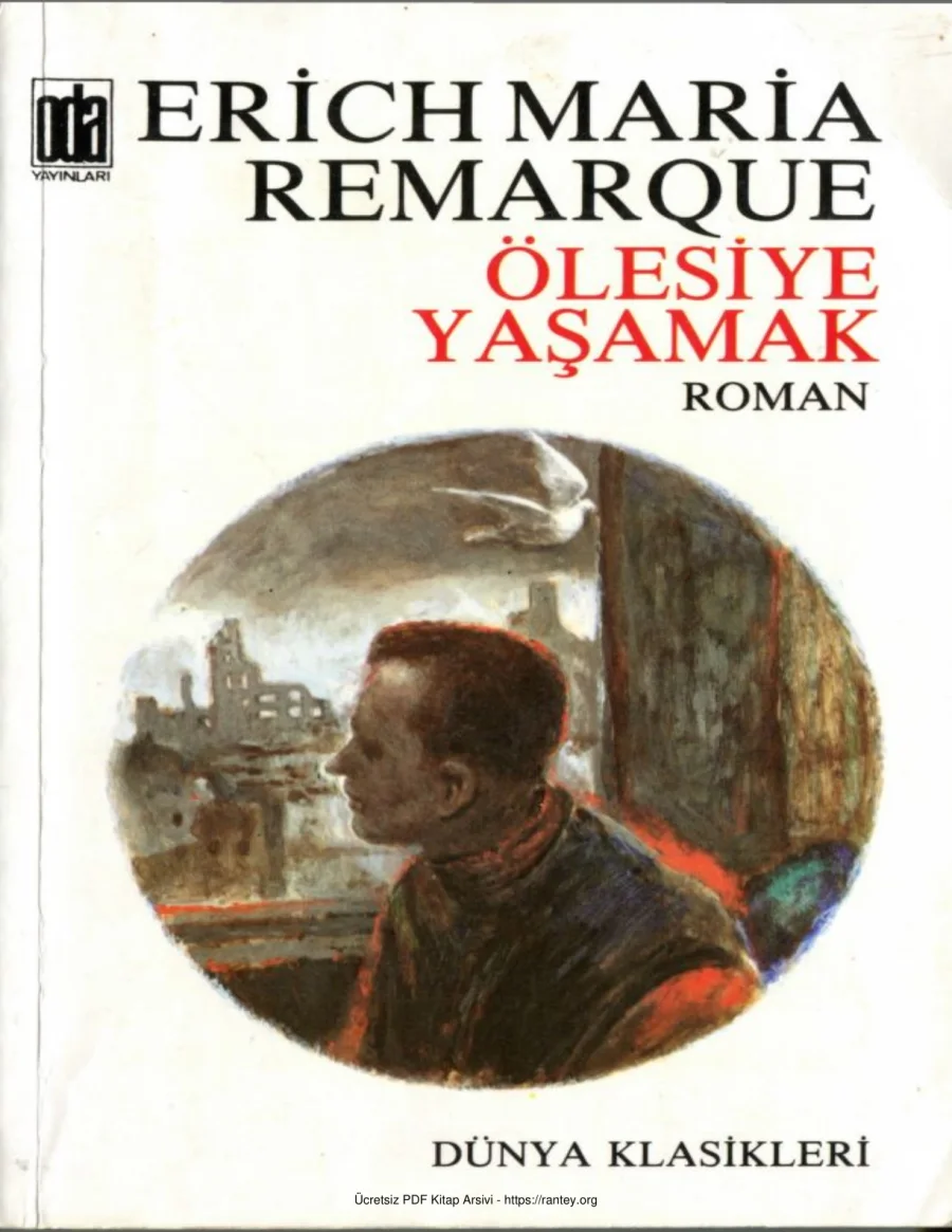 Remarque Ölesiye Yaşamak kapak görseli