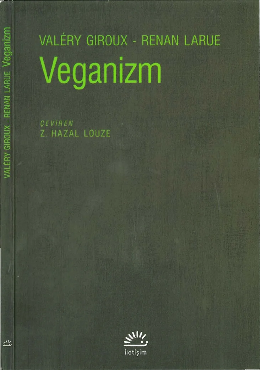 Renan Larue Veganizm kitap kapağı