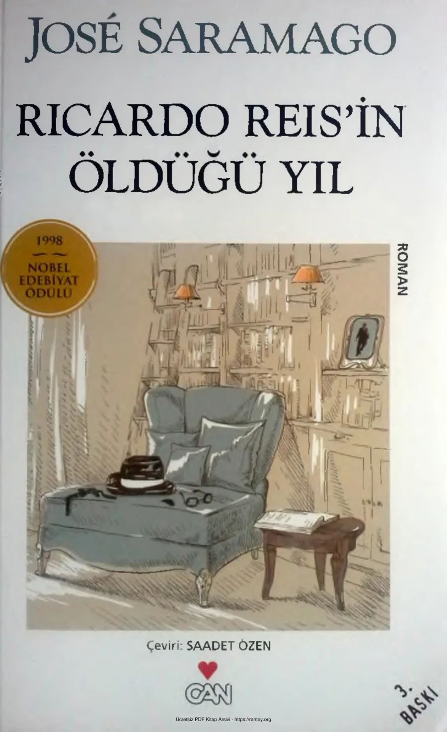 Ricardo Reis in Öldüğü Yıl kapak görseli