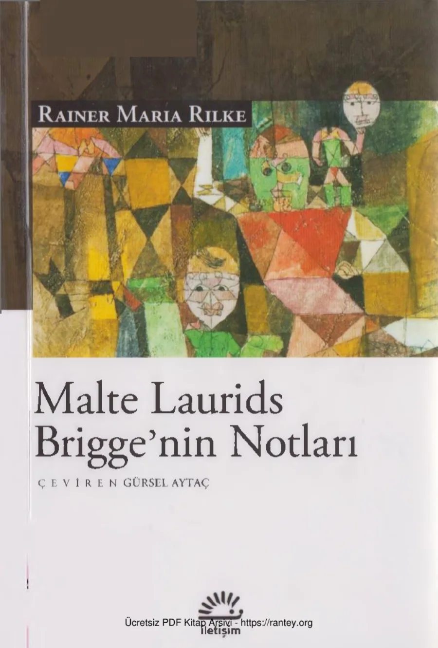 Rilke Malte Laurids Briggenin Notları kapak görseli