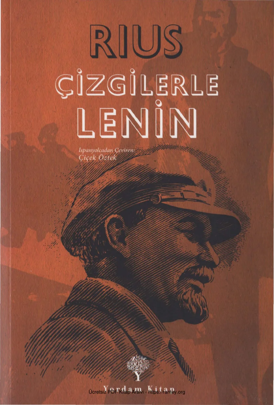 Rius Çizgilerle Lenin kapak görseli