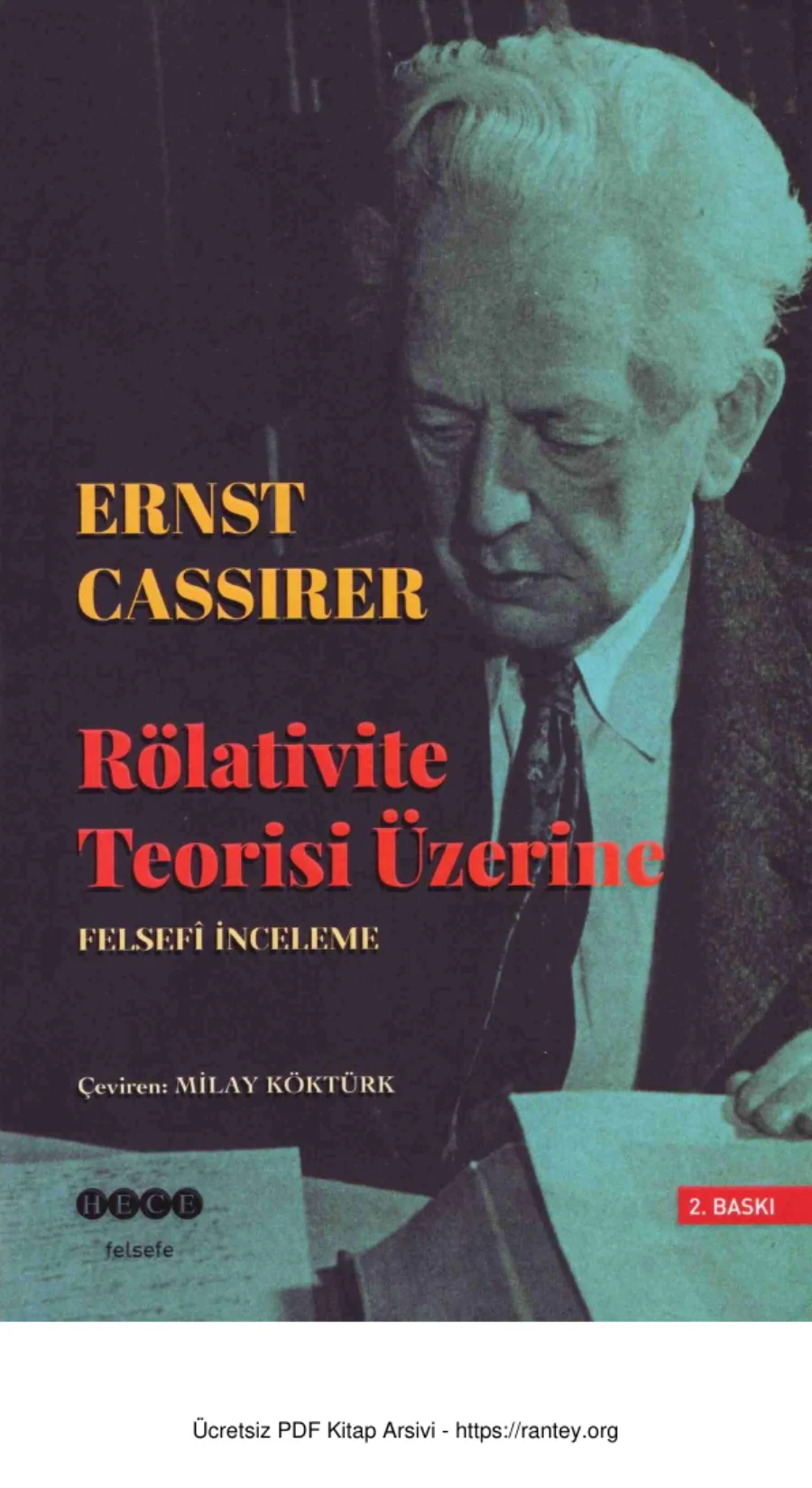 Rölativite Teorisi Üzerine Felsefi İnceleme kapak görseli
