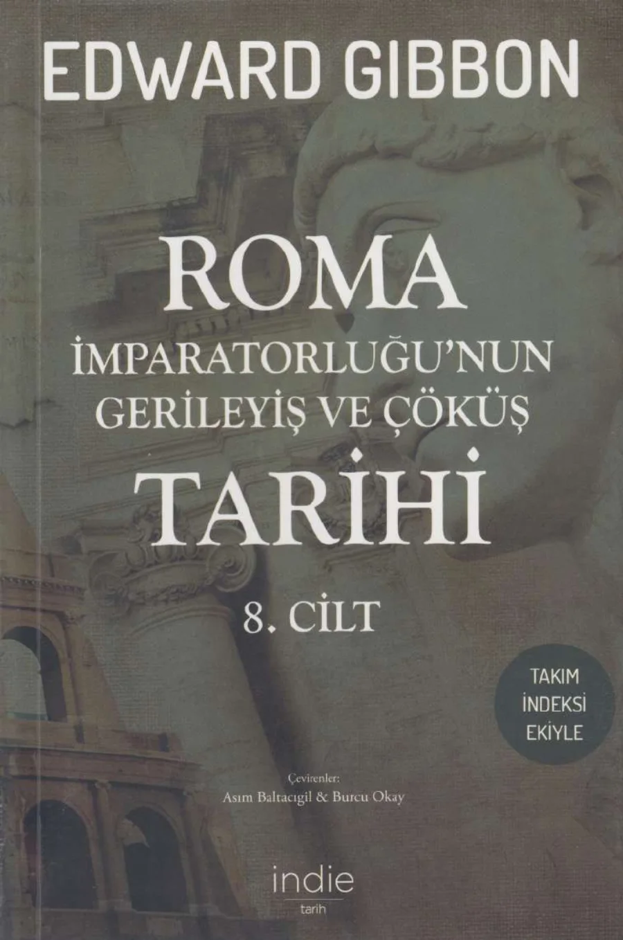 Roma İmparatorluğu'nun Gerileyiş ve Çöküş Tarihi Cilt 8 PDF kapak görseli