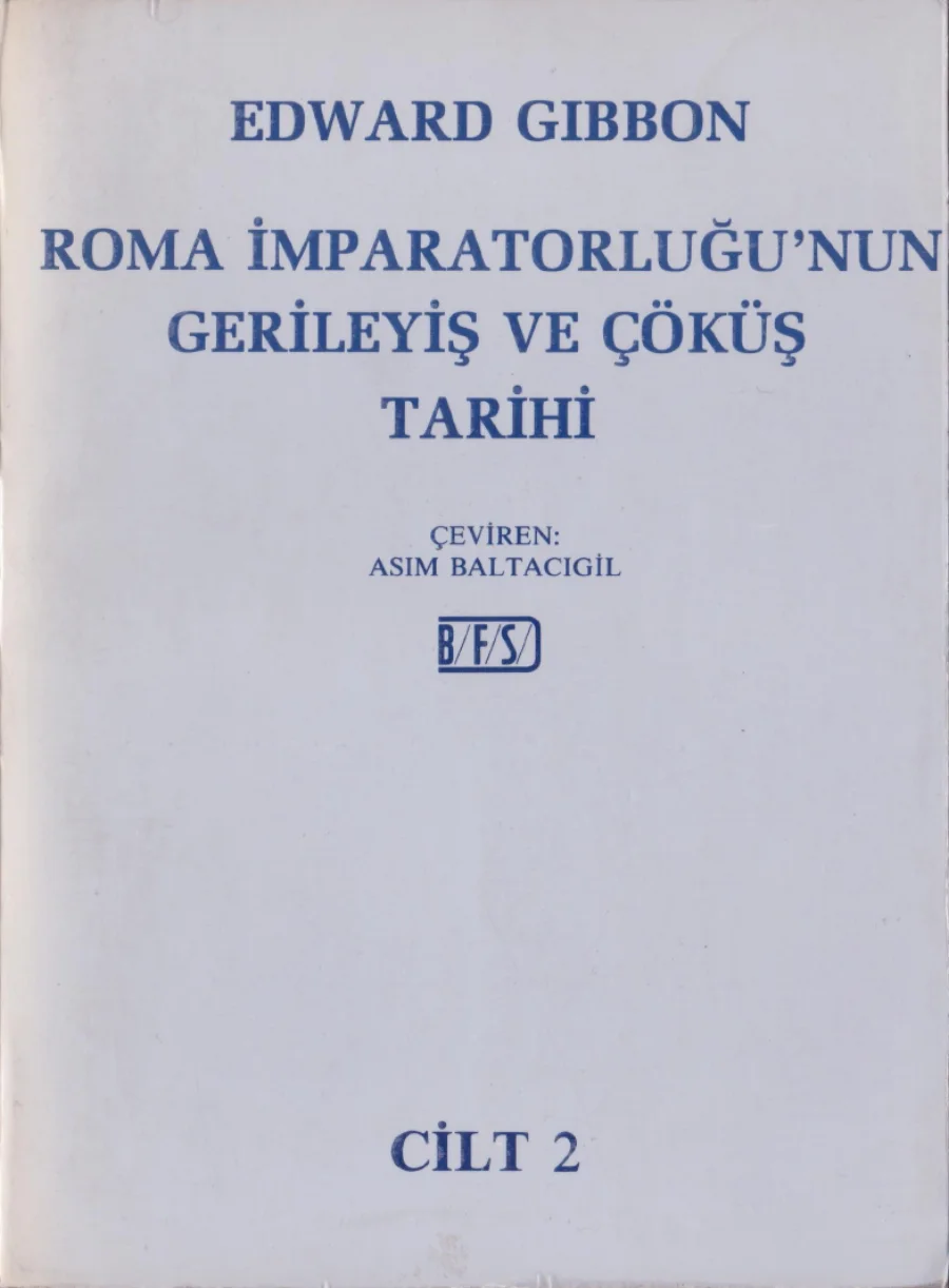 Roma İmparatorluğu'nun Gerileyiş ve Çöküş Tarihi 2 kapak görseli